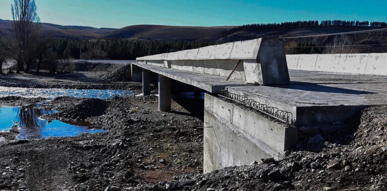 En marzo se inaugurará el nuevo puente sobre el río Malleo